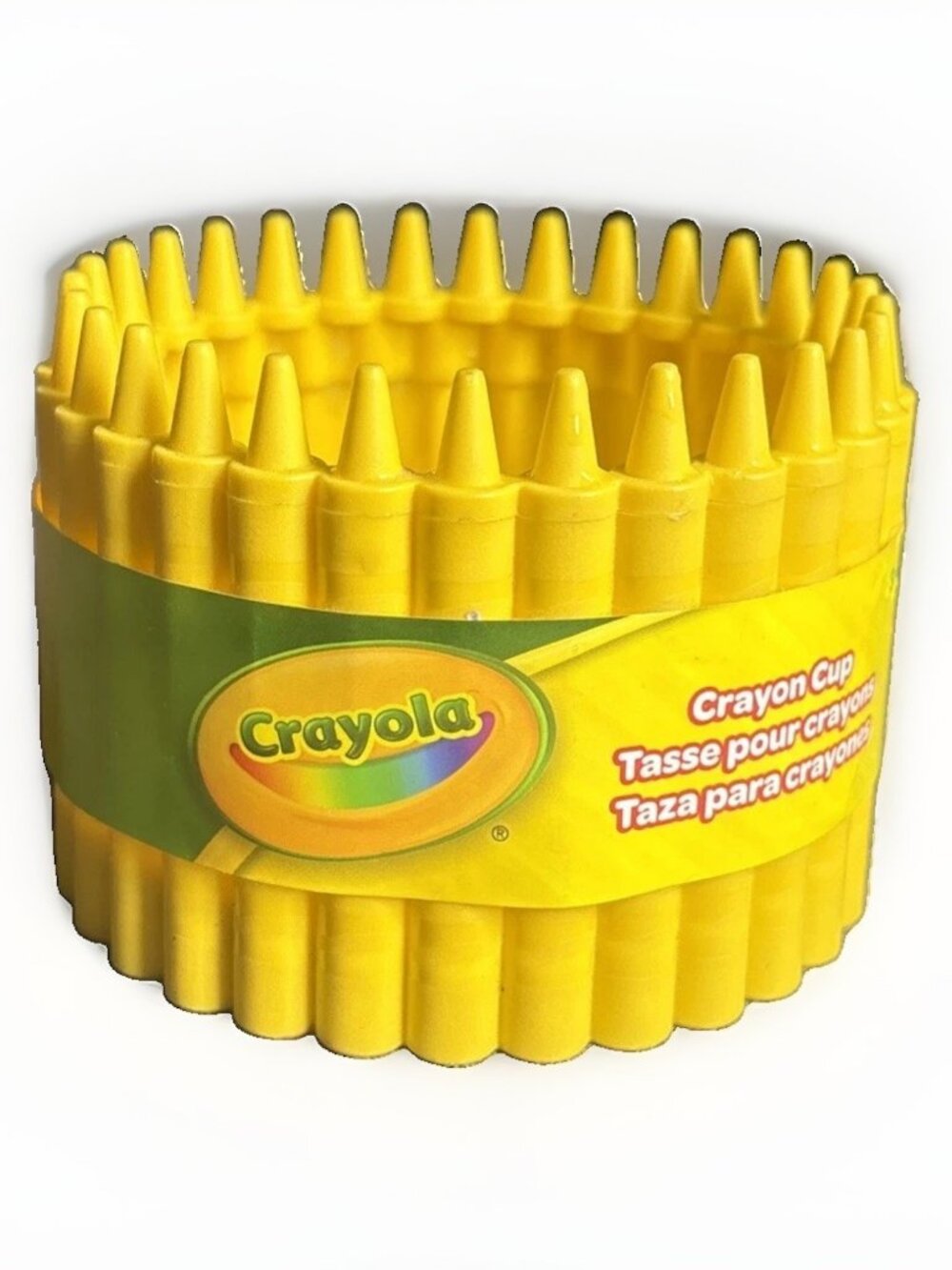 Crayola Crayon Cup Yellow Daffodil Color 2019 Art Desk Storage Cute